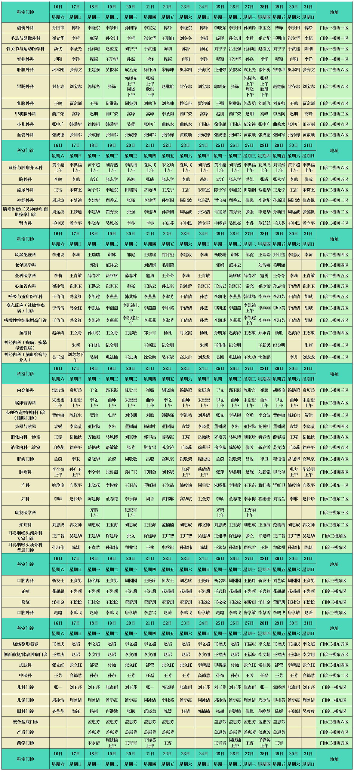 西院区门诊值班表_Sheet1 (2) 拷贝.jpg 西院区门诊值班表_Sheet1 (2) 拷贝.jpg
